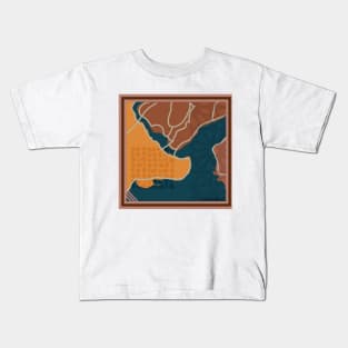 Istanbul map Kids T-Shirt